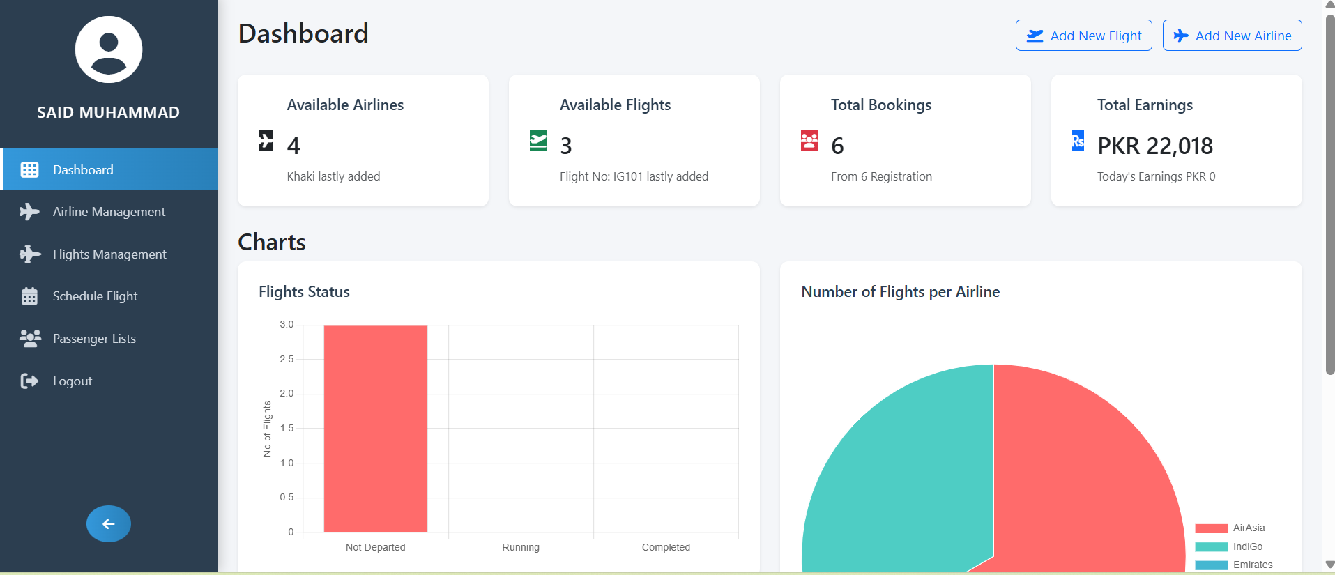 Airline Reservation System